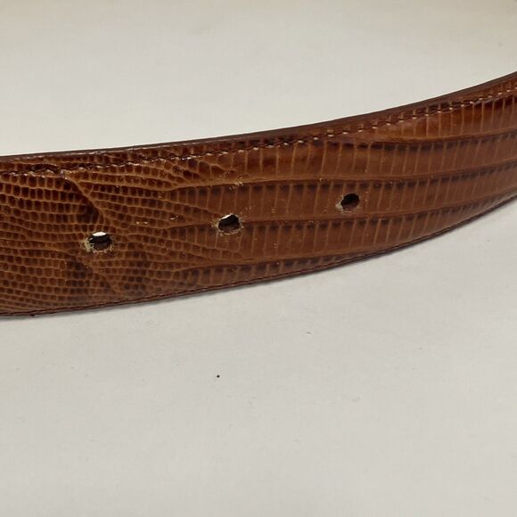 New Belt Master Genuine Leather Men’s Belt added Brass Dolphin Closing Piece 31 - Picture 13 of 16